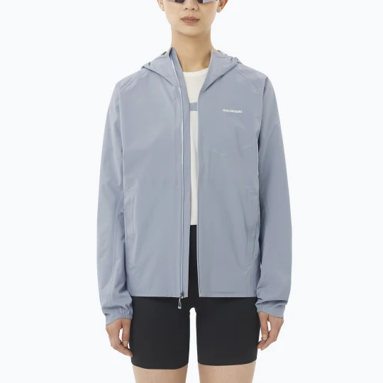 Zdjęcie produktu Kurtka do biegania damska Salomon Bonatti Waterproof trade winds Niebieski