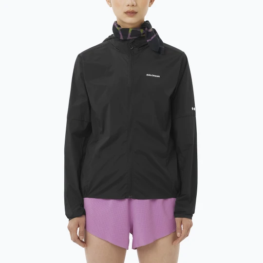 Zdjęcie produktu Kurtka do biegania damska Salomon Sense Aero Wind black