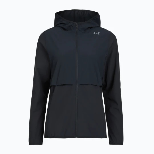 Zdjęcie produktu Kurtka do biegania damska Under Armour Velociti Pro Storm black / black / metallic silver