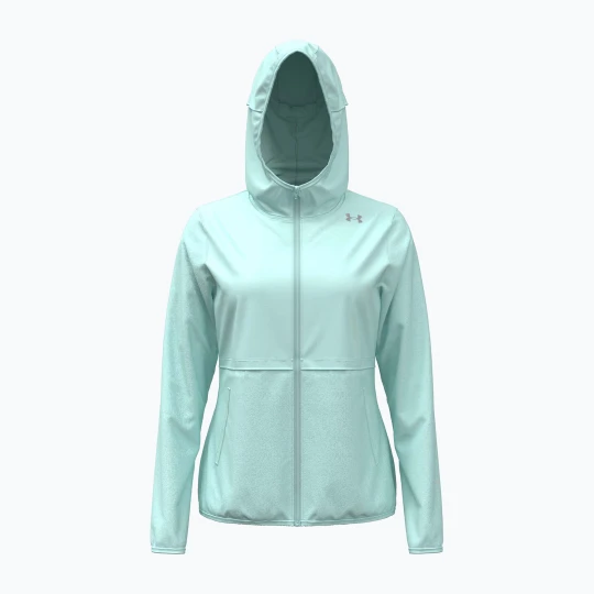 Zdjęcie produktu Kurtka do biegania damska Under Armour Velociti Pro Storm refresh mint/castlerock Zielony