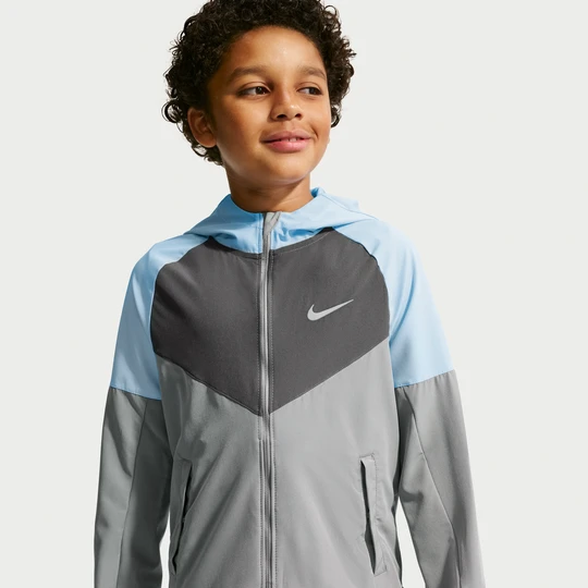 Zdjęcie produktu Kurtka do biegania dla dużych dzieci Nike Miler Repel - Szary