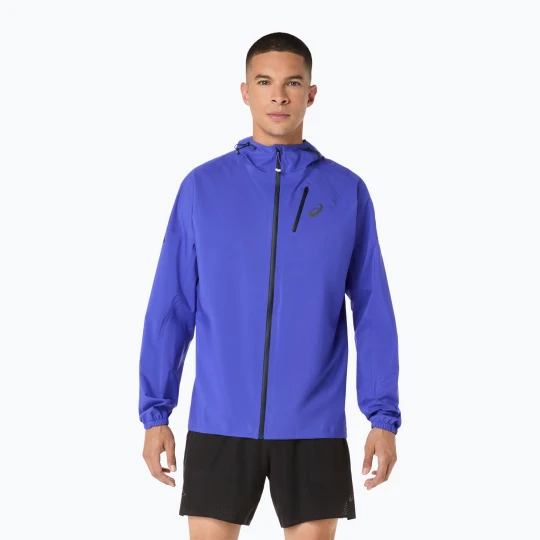 Zdjęcie produktu Kurtka do biegania męska ASICS Fujitrail Elite Waterproof cobalt burst/midnight Niebieski