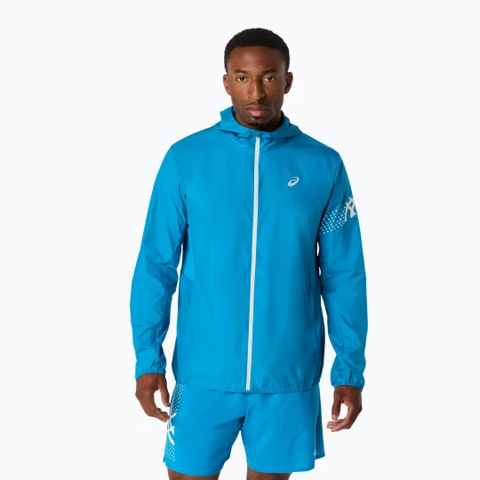 Zdjęcie produktu Kurtka do biegania męska ASICS Icon aegean blue / cream
