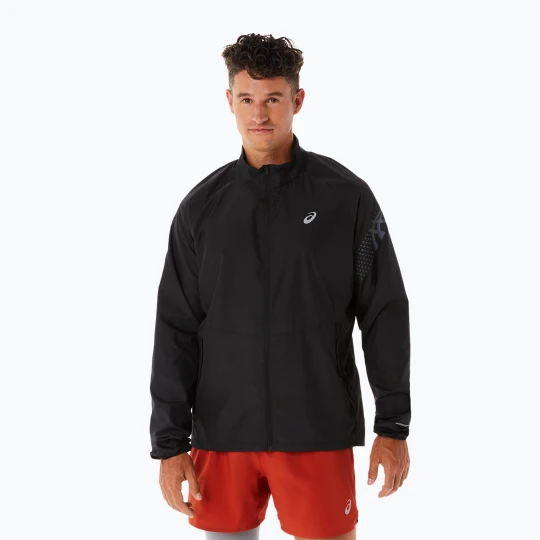 Zdjęcie produktu Kurtka do biegania męska ASICS Icon performance black