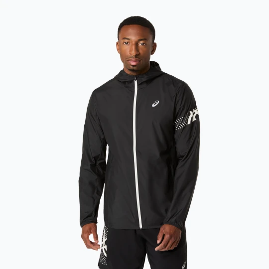 Zdjęcie produktu Kurtka do biegania męska ASICS Icon performance black
