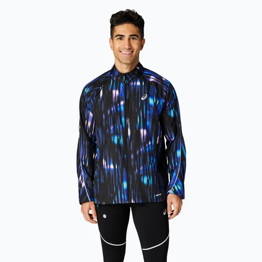 Zdjęcie produktu Kurtka do biegania męska ASICS Road Lite-Show Packable blue expanse