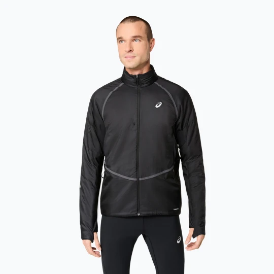 Zdjęcie produktu Kurtka do biegania męska ASICS Road Winter Jacket performance black