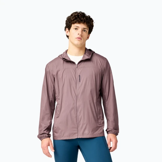 Zdjęcie produktu Kurtka do biegania męska Brooks Canopy Packable Jacket brown