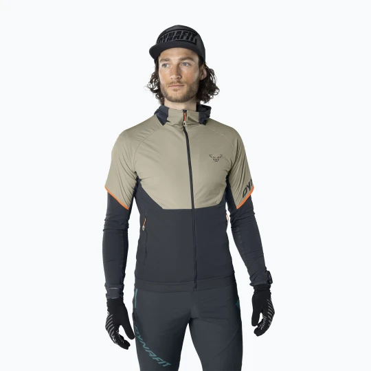 Zdjęcie produktu Kurtka do biegania męska DYNAFIT Alpine Hybrid rock khaki Szary