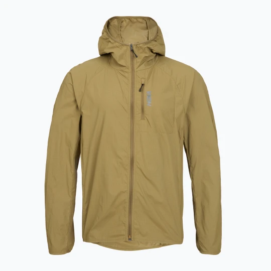 Zdjęcie produktu Kurtka do biegania męska HOKA Skyflow Wind Jacket caraway seed Beżowy