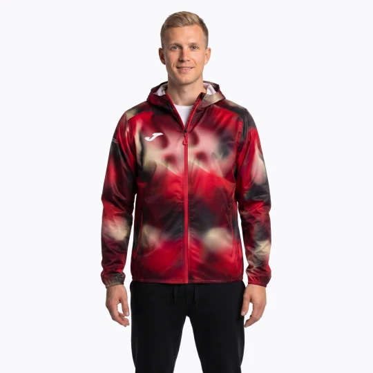 Zdjęcie produktu Kurtka do biegania męska Joma R-Trail Nature Raincoat red