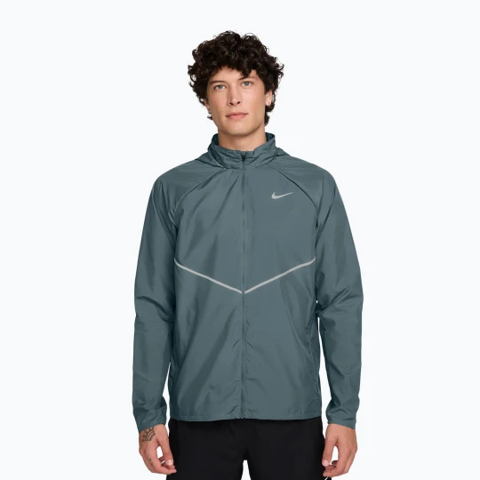 Zdjęcie produktu Kurtka do biegania męska Nike Miler Repel UV mineral slate Zielony