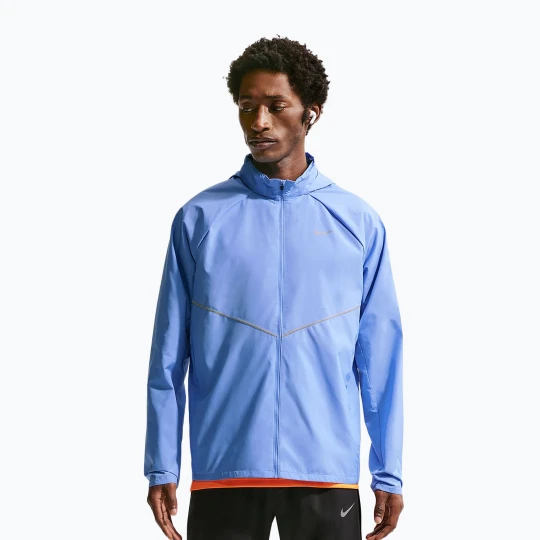Zdjęcie produktu Kurtka do biegania męska Nike Miler Repel UV royal pulse / royal pulse Niebieski