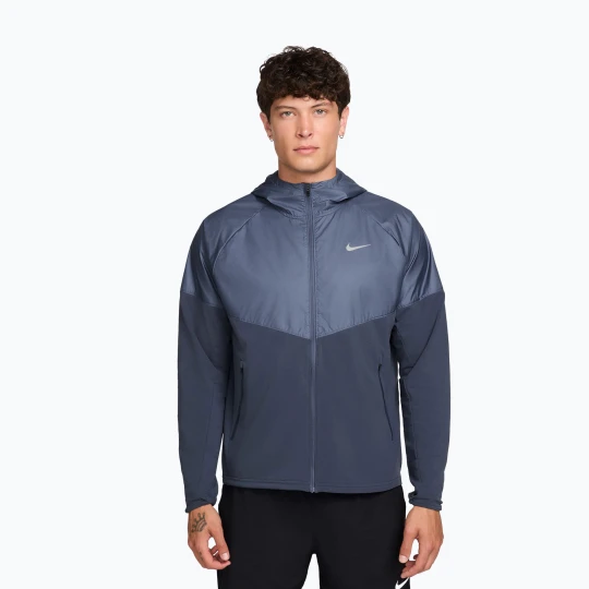 Zdjęcie produktu Kurtka do biegania męska Nike Miler Repel Winterized thunder blue