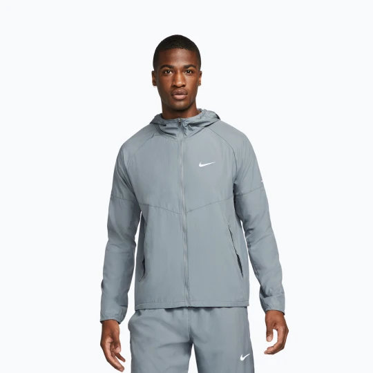 Zdjęcie produktu Kurtka do biegania męska Nike Repel Miler smoke grey / smoke grey