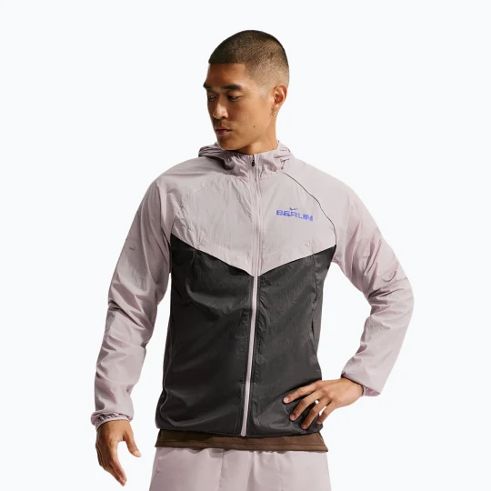 Zdjęcie produktu Kurtka do biegania męska Nike Stride college grey / anthracite