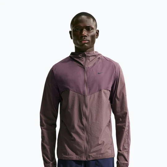 Zdjęcie produktu Kurtka do biegania męska Nike Stride Dri-Fit dark wine / tattoo / burgundy crush Bordowy
