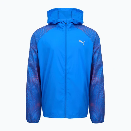 Zdjęcie produktu Kurtka do biegania męska Puma Run Favorite Woven Jacket blue/fire orchid