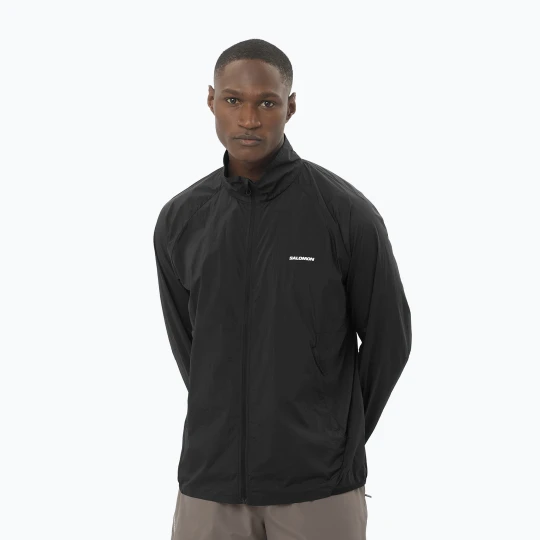 Zdjęcie produktu Kurtka do biegania męska Salomon Shakeout Fly deep black