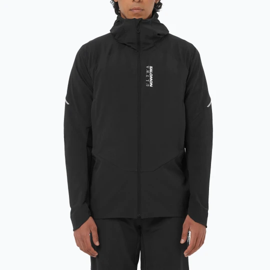 Zdjęcie produktu Kurtka do biegania męska Salomon Ultra Softshell Jacket deep black