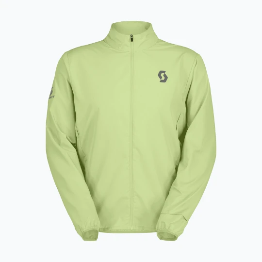 Zdjęcie produktu Kurtka do biegania męska SCOTT Endurance Tech Windbreaker acid yellow Zielony