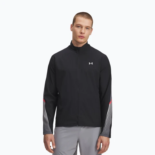 Zdjęcie produktu Kurtka do biegania męska Under Armour Velociti Storm black / castlerock / reflective