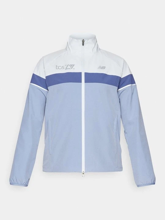 Zdjęcie produktu Kurtka do biegania New Balance niebieski melanż