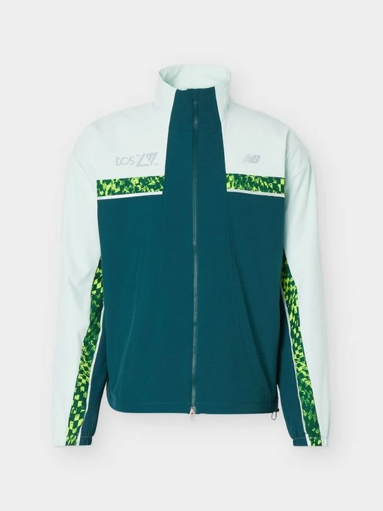 Zdjęcie produktu Kurtka do biegania New Balance ciemnozielony