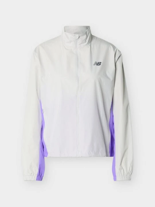 Zdjęcie produktu Kurtka do biegania New Balance jasnoszary