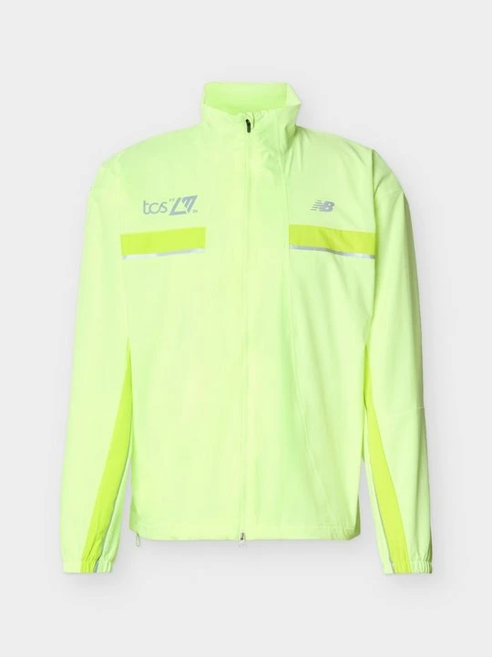 Zdjęcie produktu Kurtka do biegania New Balance jasnozielony