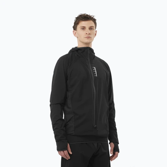 Zdjęcie produktu Kurtka do biegania Salomon S/Lab Ultra Hybrid deep black