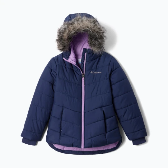 Zdjęcie produktu Kurtka dziecięca Columbia Katelyn Crest II Hooded nocturnal Granatowy