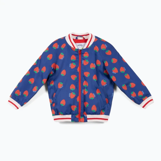 Zdjęcie produktu Kurtka dziecięca KID STORY Bio Finishing Bomberka strawberry Granatowy