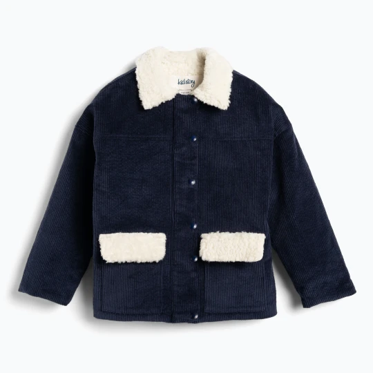 Zdjęcie produktu Kurtka dziecięca KID STORY Teddy storm blue Granatowy