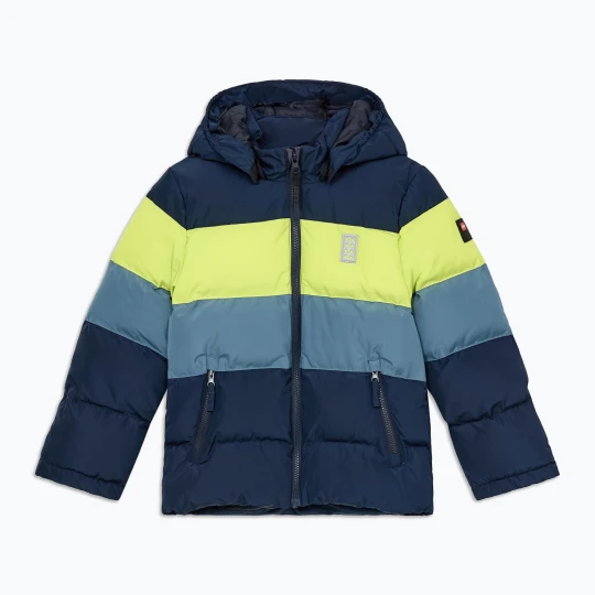 Zdjęcie produktu Kurtka dziecięca LEGO Lwjipe 705 dark navy / lime Granatowy