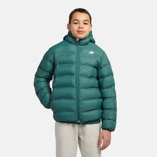 Zdjęcie produktu Kurtka dziecięca New Balance LAKB0036NUS – zielona