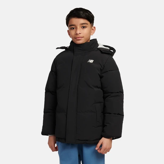 Zdjęcie produktu Kurtka dziecięca New Balance LAKB0287BK – czarna
