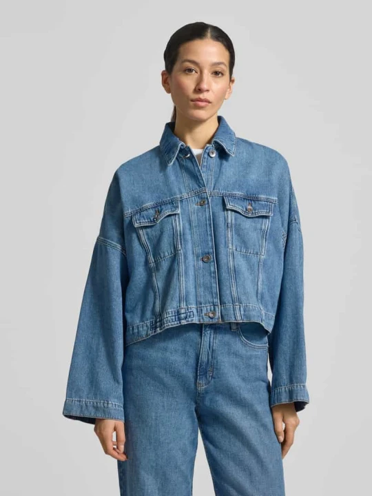 Zdjęcie produktu Kurtka dżinsowa o kroju relaxed fit model 'HOLBROOKS' Drykorn Jasnoniebieski