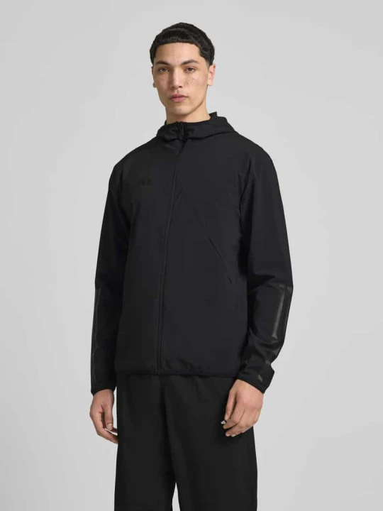 Zdjęcie produktu Kurtka funkcjonalna z szybkoschnącego materiału w kroju slim fit Adidas Czarny