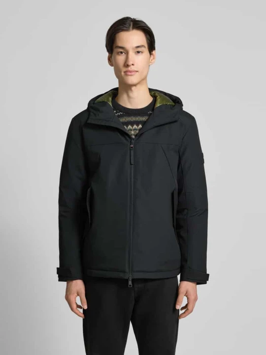 Zdjęcie produktu Kurtka funkcyjna o kroju regular fit z kapturem Tommy Hilfiger Czarny
