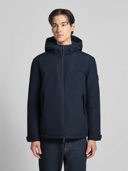 Zdjęcie produktu Kurtka funkcyjna o kroju regular fit z kapturem Tommy Hilfiger Granatowy