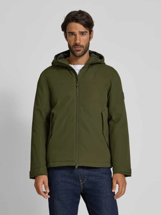 Zdjęcie produktu Kurtka funkcyjna o kroju regular fit z kapturem Tommy Hilfiger Oliwkowy