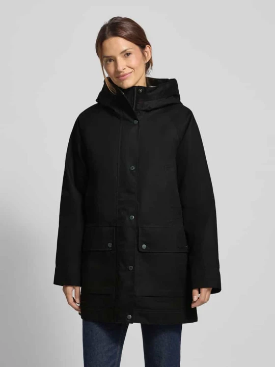 Zdjęcie produktu Kurtka funkcyjna o kroju regular fit z mieszanki bawełny model ‘BEADNELL’ Barbour Czarny