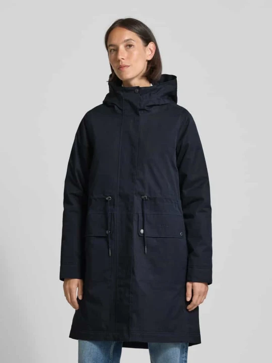 Zdjęcie produktu Płaszcz funkcyjny o kroju regular fit z Mieszanka bawełny Model 'BOWLEES' Barbour Granatowy
