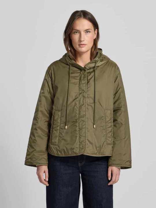 Zdjęcie produktu Krój relaxed fit Kurtka funkcyjna z Wypełnieniem z wełny Model 'AGRESTE' Weekend Max Mara Khaki