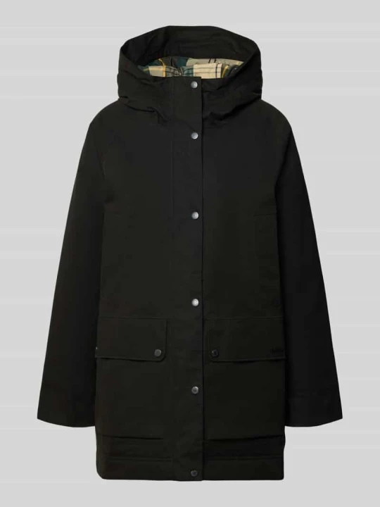 Zdjęcie produktu kurtka funkcyjna w kroju regular fit z mieszanki bawełny Barbour Czarny