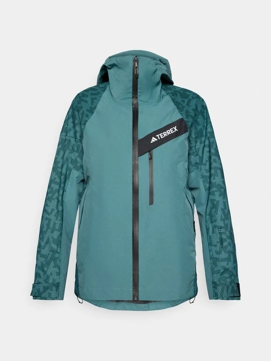 Zdjęcie produktu Kurtka hardshell Adidas Terrex ciemnozielony