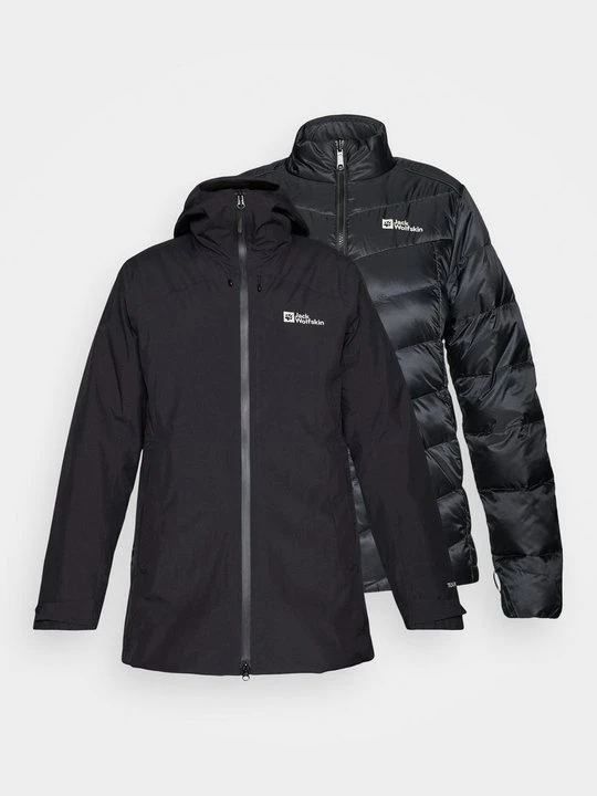 Zdjęcie produktu Płaszcz zimowy Jack Wolfskin czarny