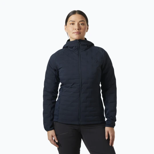 Zdjęcie produktu Kurtka hybrydowa damska Helly Hansen HP Hybrid Stretch Insulator navy Granatowy