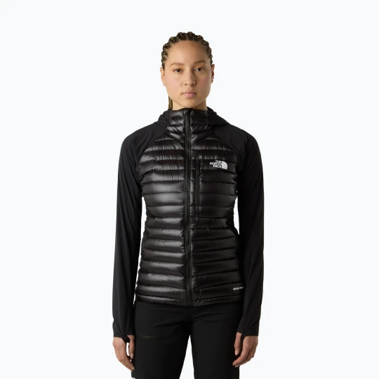 Zdjęcie produktu Kurtka hybrydowa damska The North Face Summit Breithorn Lt Hybrid Hoodie black